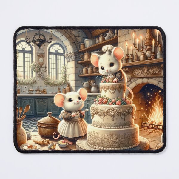 Item preview, Baking Delight in the Mouse Kitchen designed and sold by LegademaArt.