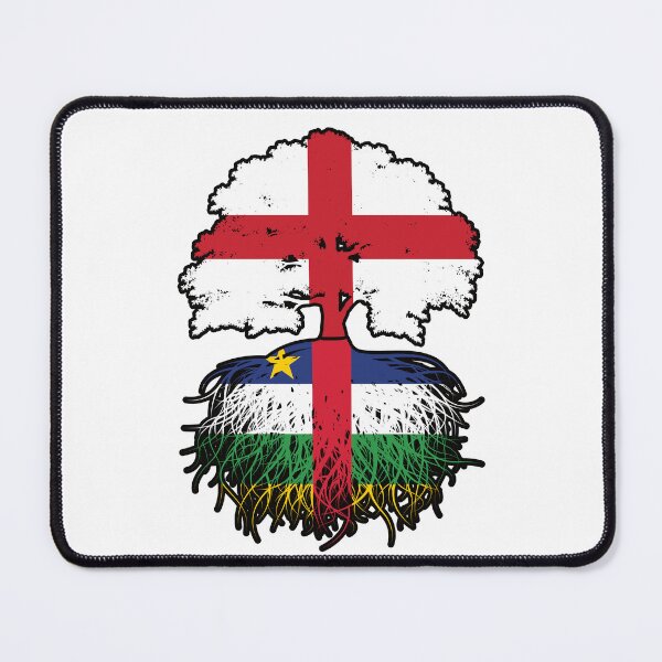 Item preview, Central African Republic Central African English England Tree Roots Flag designed and sold by FlagX.