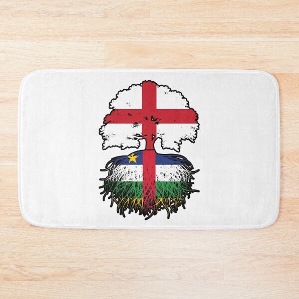 Item preview, Central African Republic Central African English England Tree Roots Flag designed and sold by FlagX.