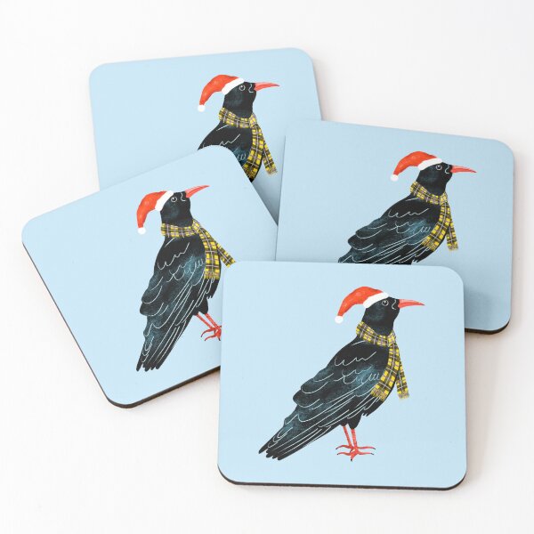 Item preview, Christmas Chough designed and sold by SarahWhittle.