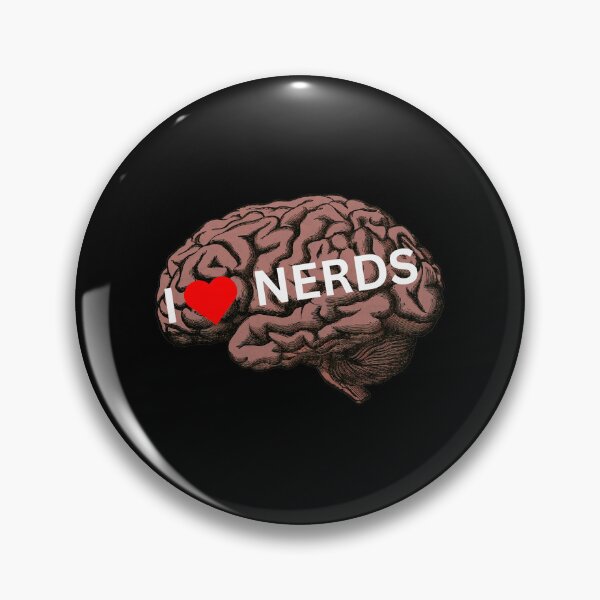 Item preview, I HEART NERDS designed and sold by bookfiles.