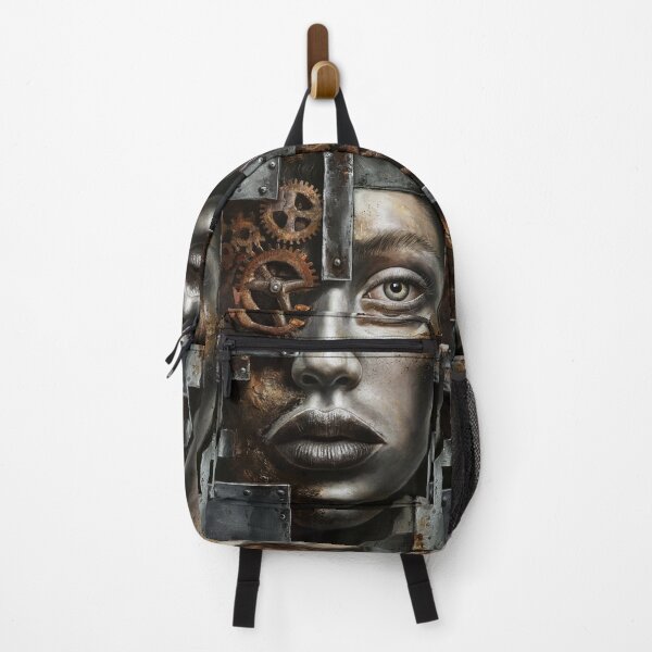 Item preview, Steampunk Cybernetic Portrait Art designed and sold by ZetaDream.
