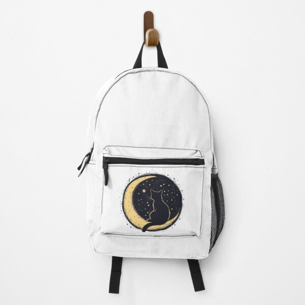 Item preview, Cat Silhouette on a Crescent Moon designed and sold by Enea Kelo.