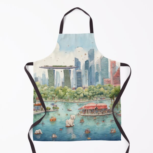 Item preview, Merlion Marina Bay Architecture #2 designed and sold by Anuchartl.