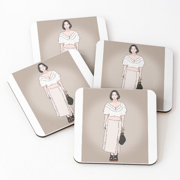Item preview, Korean Actress Jeon Jong Seo In Paris Fashion Week 2024 designed and sold by ArtRaftPro.