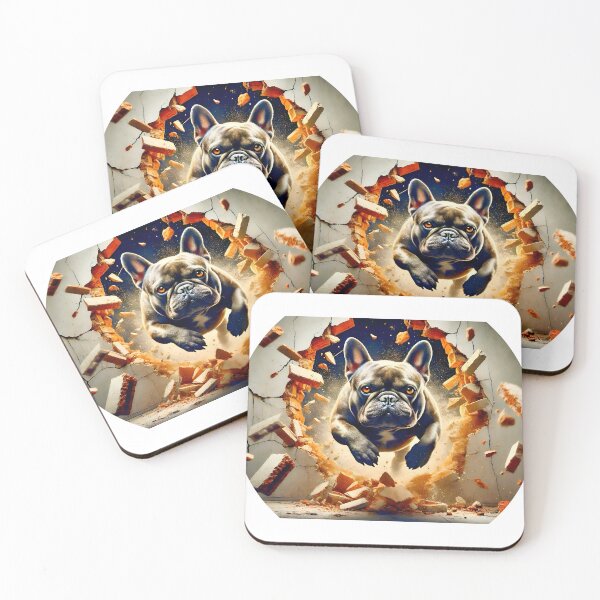 Item preview, Angry giant bulldogs break a wall designed and sold by Dan9010.