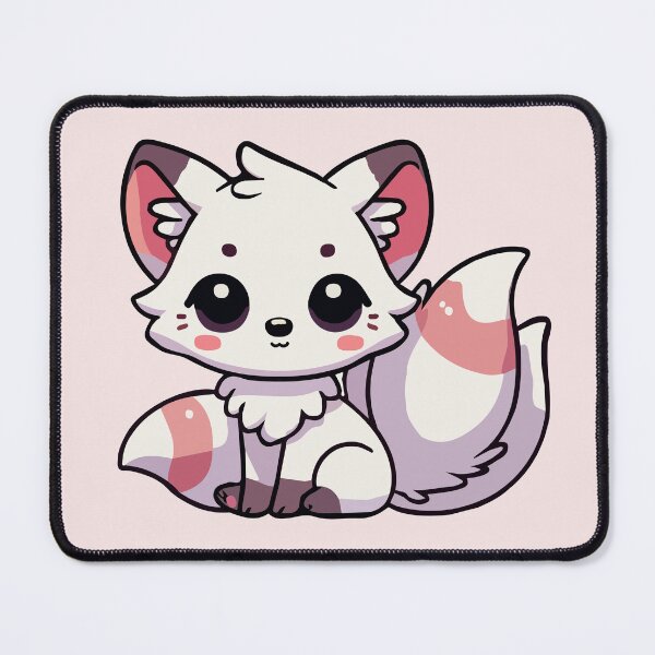 Item preview, Adorable chibi fox with tails designed and sold by Riley-art102.