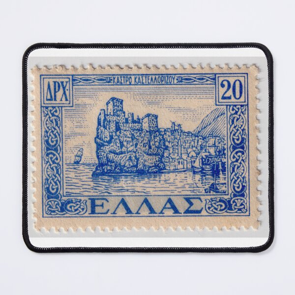 Item preview, Greek Island Stamp designed and sold by rogerstrawberry.
