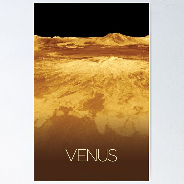 Item preview, STK205516S-Solar system poster of Venus. designed and sold by StocktrekImages.