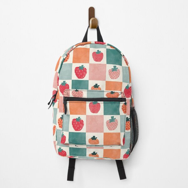 Item preview, Checkerboard and strawberries designed and sold by SJAPhoto.