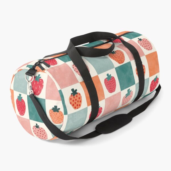 Item preview, Checkerboard and strawberries designed and sold by SJAPhoto.