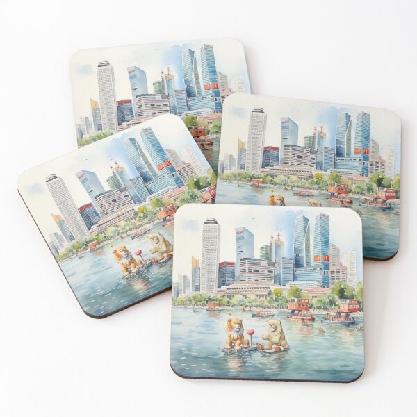 Item preview, Merlion Marina Bay Architecture Singapore #3 designed and sold by Anuchartl.