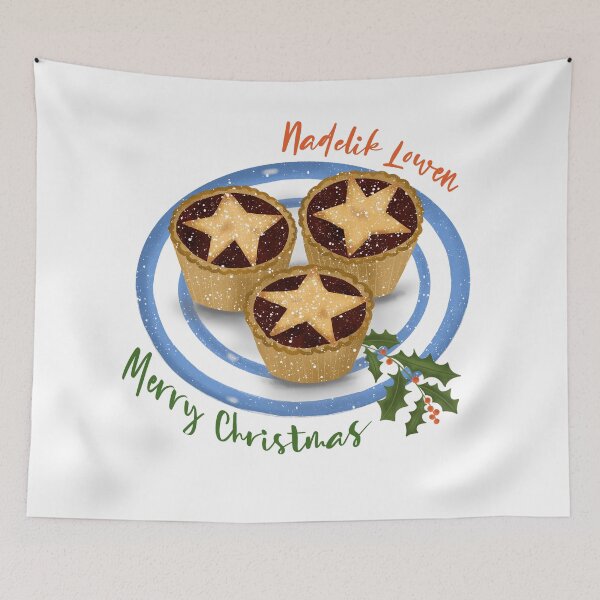 Item preview, Nadelik Lowen - Merry Christmas designed and sold by SarahWhittle.