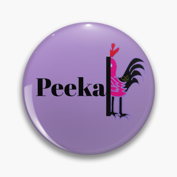 Item preview, LaMaisonOfMY NEW PEEKABOO ANIMALS COLLECTION SIGNATURE PEEKA TAPIR NO.1 ROOSTER LAVENDER designed and sold by LaMaisonOfMY.