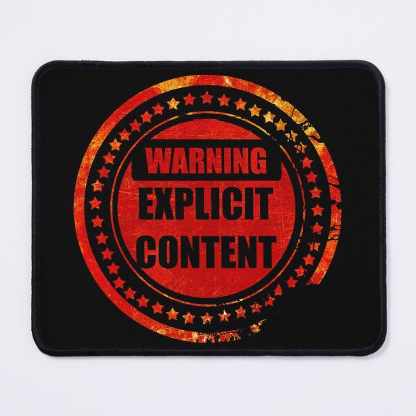 Item preview, Content Warning designed and sold by Angry Swan Designs.