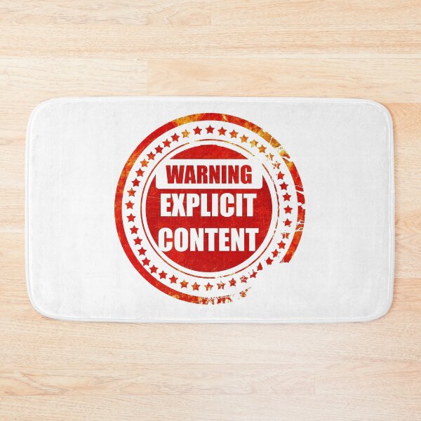 Item preview, Content Warning designed and sold by Angry Swan Designs.