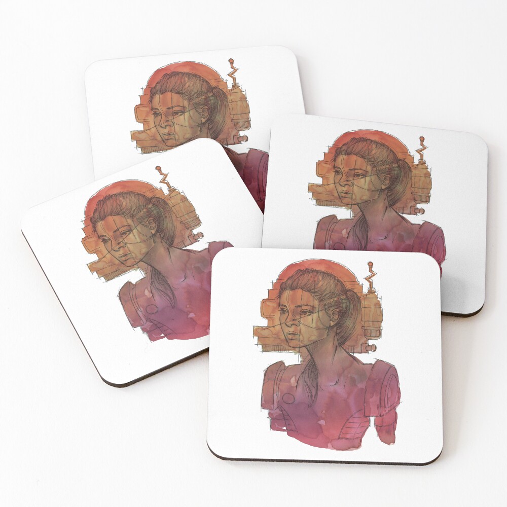 Item preview, Coasters (Set of 4) designed and sold by Inky-C.