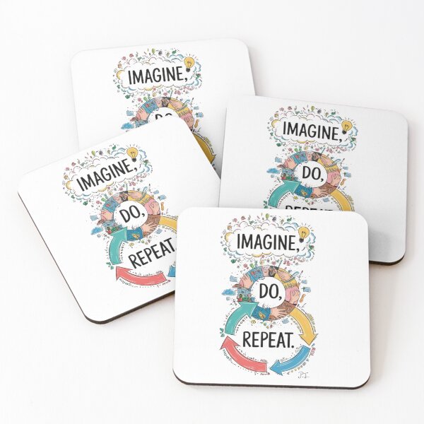 Item preview, Imagine, Do, Repeat: A Creative Journey of Endless Possibilities designed and sold by SztylishDesigns.
