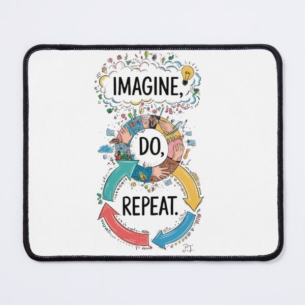 Item preview, Imagine, Do, Repeat: A Creative Journey of Endless Possibilities designed and sold by SztylishDesigns.