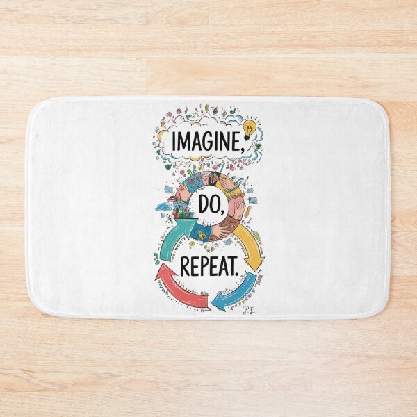 Item preview, Imagine, Do, Repeat: A Creative Journey of Endless Possibilities designed and sold by SztylishDesigns.