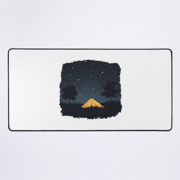 Item preview, Camping Tent Under a Starry Sky designed and sold by Enea Kelo.