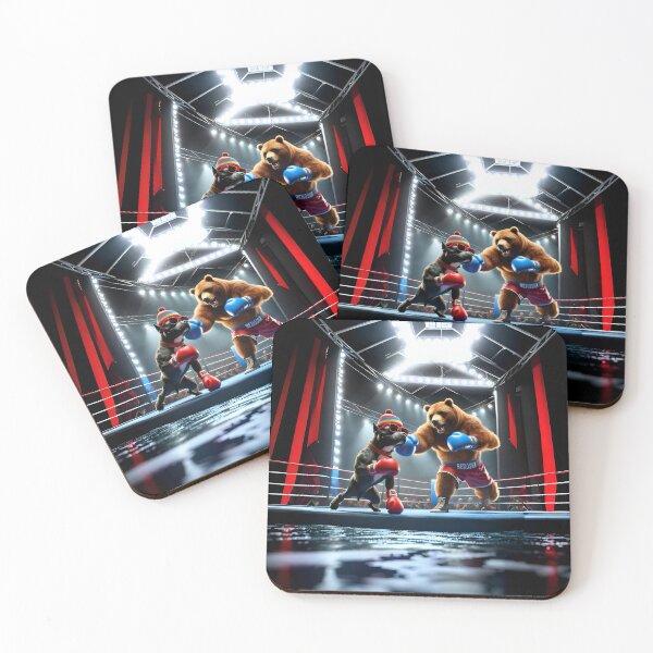 Item preview, Angry Bulldogs and Bear Boxer Fight, designed and sold by Dan9010.