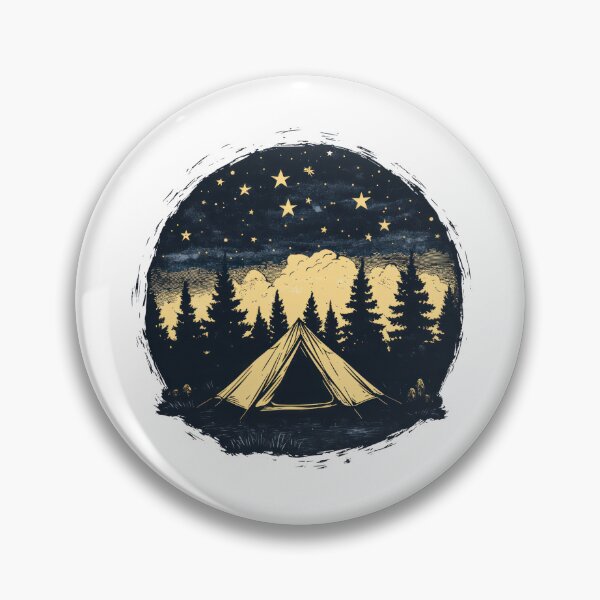 Item preview, Camping Tent Under a Starry Sky designed and sold by Enea Kelo.