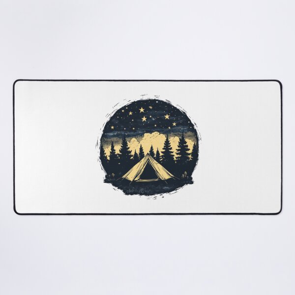 Item preview, Camping Tent Under a Starry Sky designed and sold by Enea Kelo.