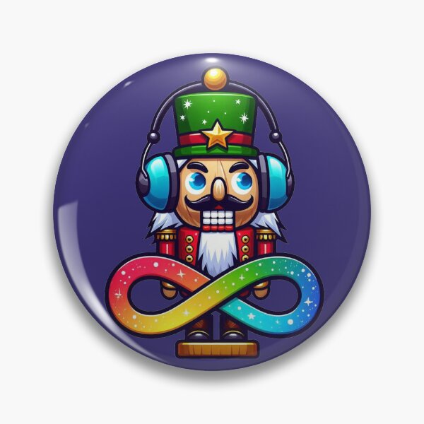 Item preview, Neurodiverse Nutcracker designed and sold by Vkinsify.