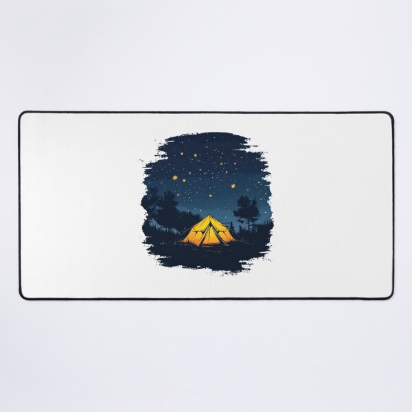 Item preview, Camping Tent Under a Starry Sky designed and sold by Enea Kelo.