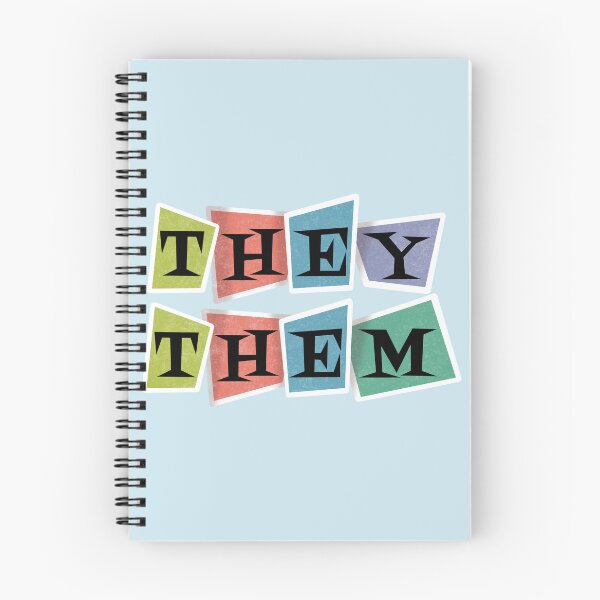 Item preview, Retro Pronouns They/Them designed and sold by AstralAbraxas.