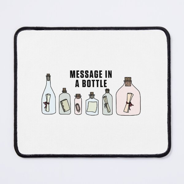 Item preview, Message In A Bottle Taylor Swift Red designed and sold by maureenpollock.