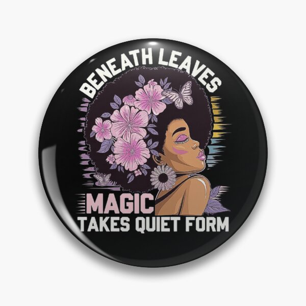 Item preview, Afro Beauty Blossoms: Flowers and Butterflies in Natural Magic designed and sold by love3617.