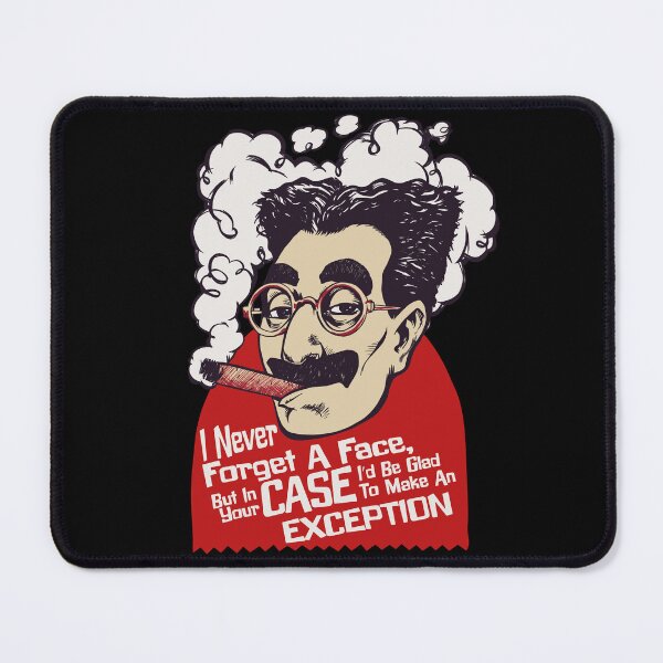 Item preview, Groucho Marx - I never forget a face designed and sold by 11UponaTime.