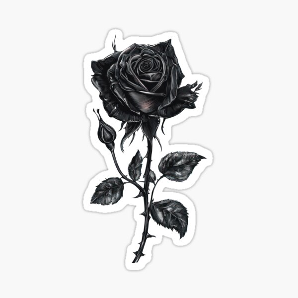 Item preview, Schwarze Rose Goth designed and sold by TripleZ.