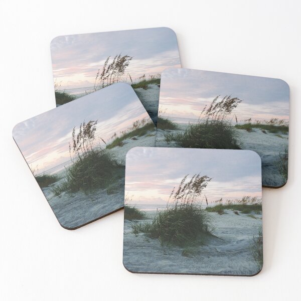 Item preview, St. Augustine Sand Dunes at Sunset - Beach Theme Wall Art Print designed and sold by FraireDesign.