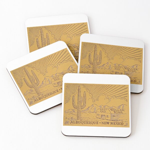 Item preview, East End Roller Rink Albuquerque New Mexico Roller Skating Rink Sticker Decal designed and sold by tislord.