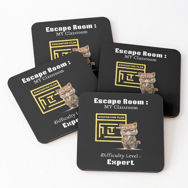 Item preview, Funny Cat Lover Teacher - Classroom Escape Expert Purrfessor designed and sold by Cat Stories.