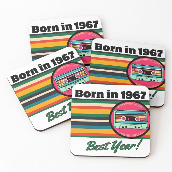 Item preview, Born in 1967 in black designed and sold by ColorfulVertigo.