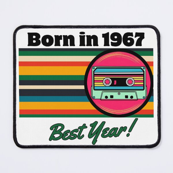 Item preview, Born in 1967 in black designed and sold by ColorfulVertigo.