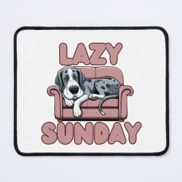 Item preview, Great Dane Lazy Sunday designed and sold by JCRockDesign.