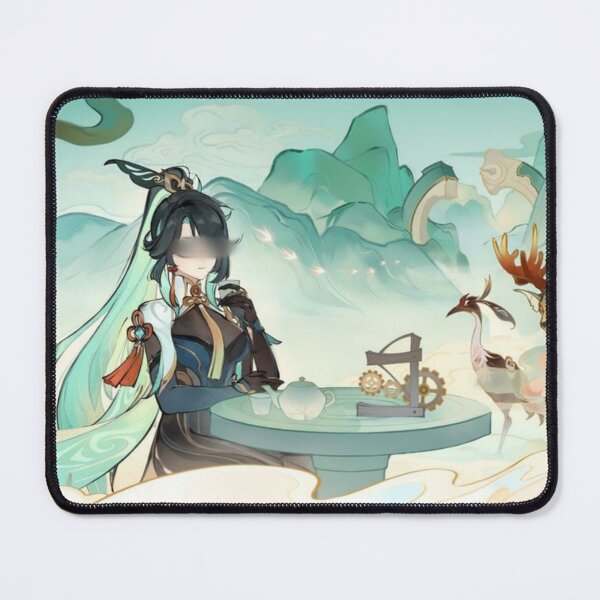 Item preview, Xianyun genshin impact mousepad  designed and sold by fox market.