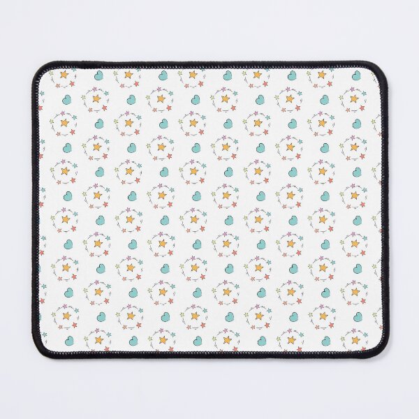 Item preview, colorful star pattern with blue heart designed and sold by saraartjem.
