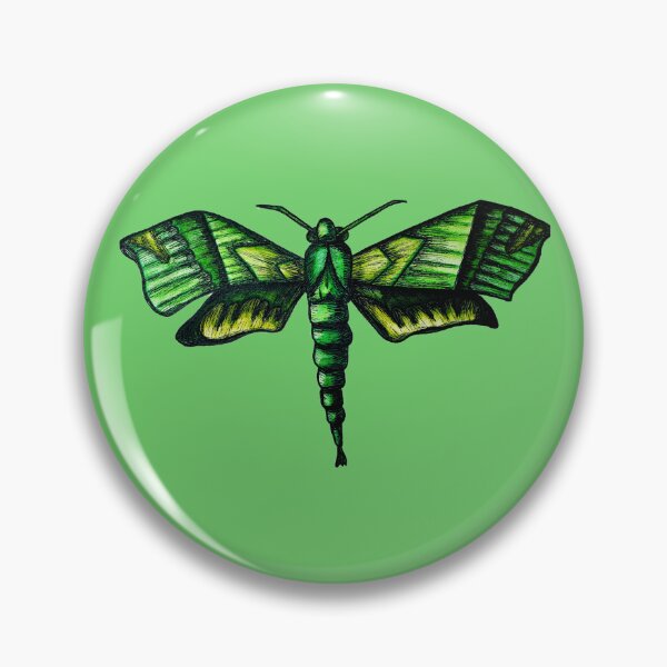 Item preview, Green Moth of Awesome designed and sold by ZB Burns.