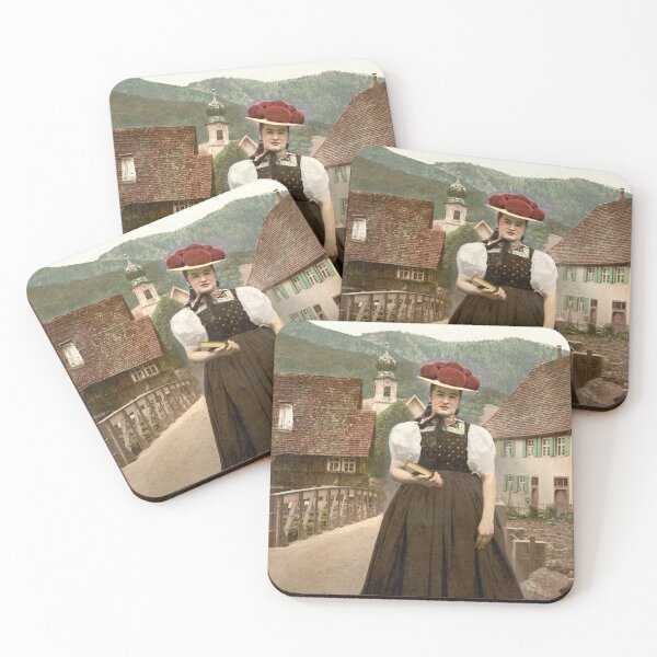 Item preview, Girl from the Black Forest designed and sold by 19th Century in Color.
