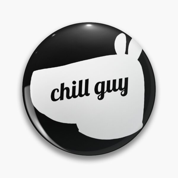 Item preview, Chill Guy Meme Dog Head in Black&White ver2 designed and sold by Denis Epanov.