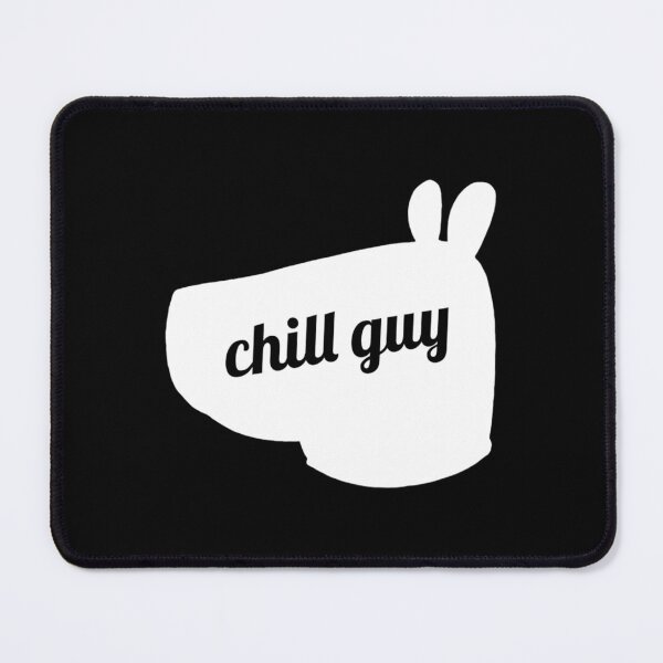 Item preview, Chill Guy Meme Dog Head in Black&White ver2 designed and sold by Denis Epanov.