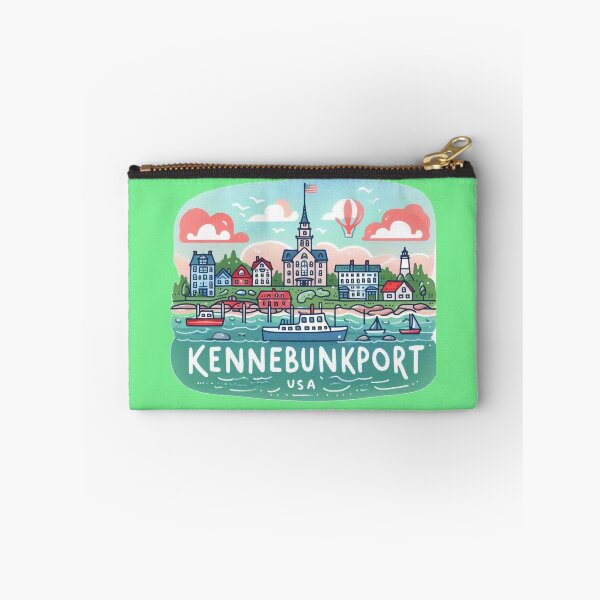Item preview,  Kennebunkport USA Minimalist Watercolor Sticker Design,  designed and sold by PaintMeWorld.