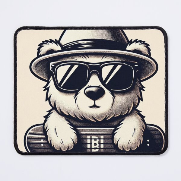 Item preview, The bear with skate designed and sold by LiM-Team.