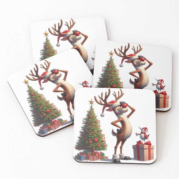 Item preview, Reindeer Gift Giveaway Shirt designed and sold by CeammiShop.